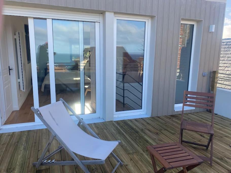 Maison Proche Plage Vue Mer Бенервиль-сюр-Мер Экстерьер фото